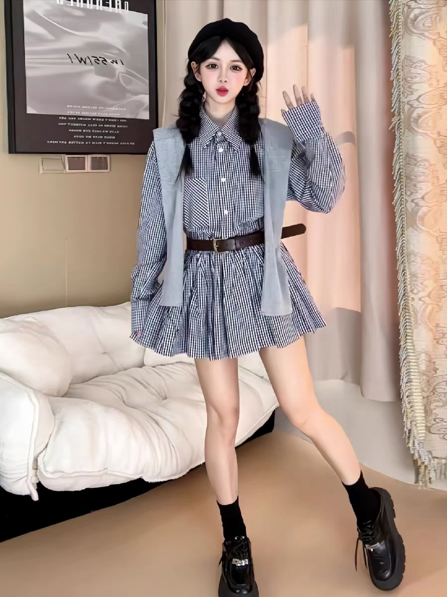 Abito Camicia Stile Coreano pe - Korean Style A Line Shirt Dress recensione e prezzo